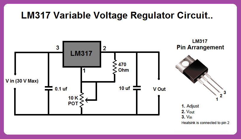 Регулятор напряжения lm317t