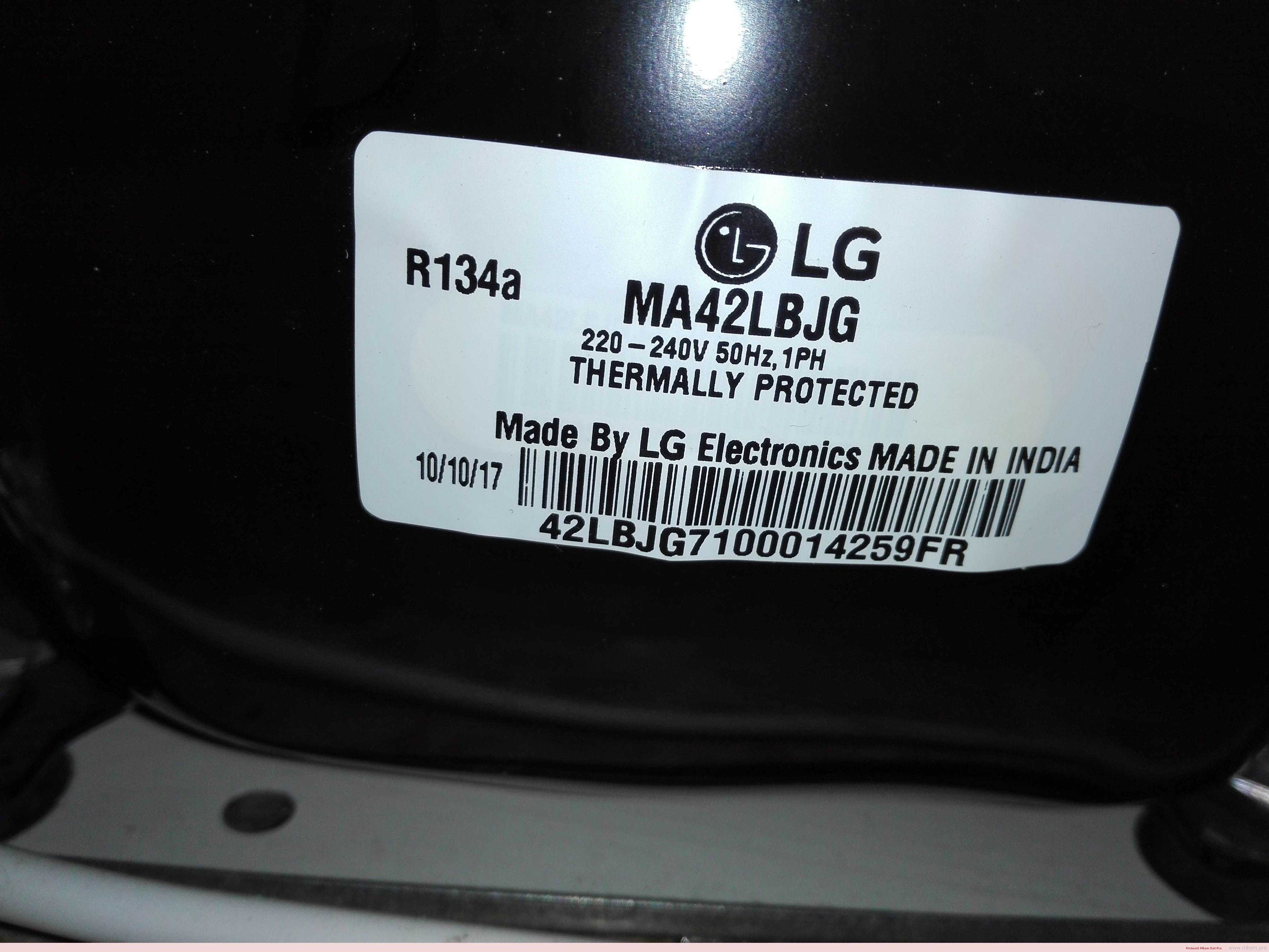 wwwmbsmpro--lg-ma42lbjg-refrigerator-compressor-16-hp--cooling-solution-for-refrigerators-mbsm-dot-pro