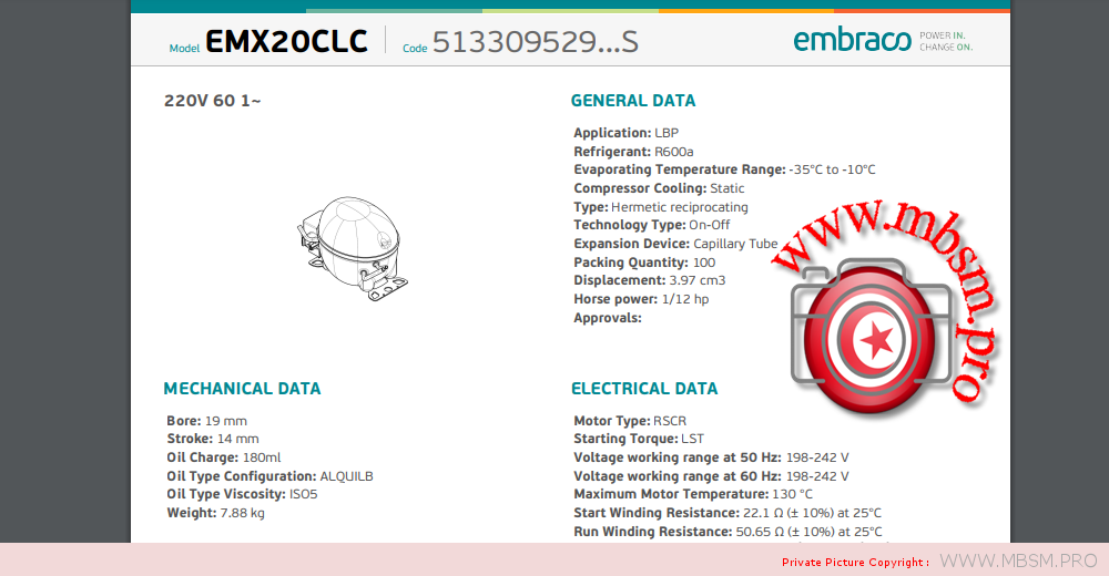 compressor-embraco-emx20clc-highquality-compressor-aspera-emx20clc-lbp-r600a-220240v-50hz-397-cm3-112hp-mbsm-dot-pro