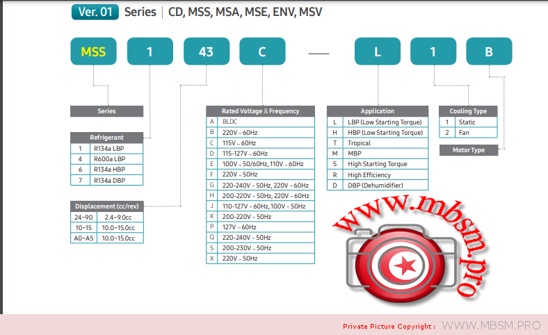 mbsmpro-compressor-samsung-msv162al1jts-msv162-msv162al1b-compressor-inverter-block-dc-12004000-rpm-70244-w-238834-btu-lnb-13-hp-r134a-blcd-mbsm-dot-pro