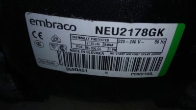 mbsmpro-embraco-neu2178gk-compressor-r404a-220240v-50hz-1-hp-1-ph-lbn-lra-21-a-oil-350-cc-mbsm-dot-pro