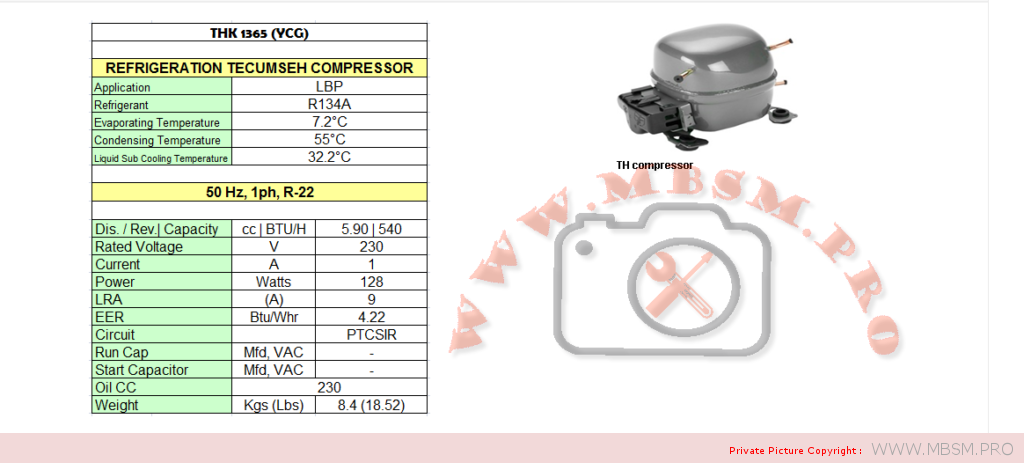 mbsmpro-compressor-thk1365ygs-nl6ft-550-btuh-15-hp-lbp-r134a-tecumseh-168-w-th865jf010ba4-mfsath865caa00-mbsm-dot-pro