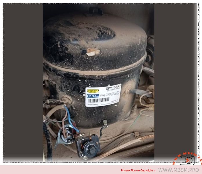 Compressor, Konor, GPY16AF, 1/2 HP, R134a, LBP mbsmpro