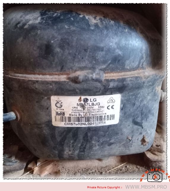 LG MA57LBJG Compressor 1/6 HP R134a LBP Technical Specifications and Replacements mbsmpro