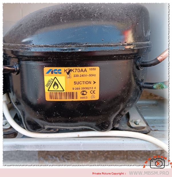 not recommended to replace compressor (Jiaxipera N1113Y) with (ACC HTK70AA). mbsmpro