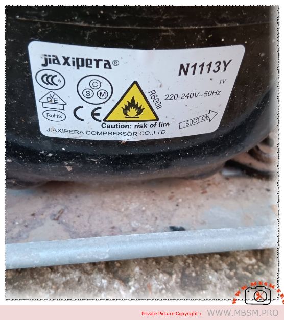 not recommended to replace compressor (Jiaxipera N1113Y) with (ACC HTK70AA). mbsmpro
