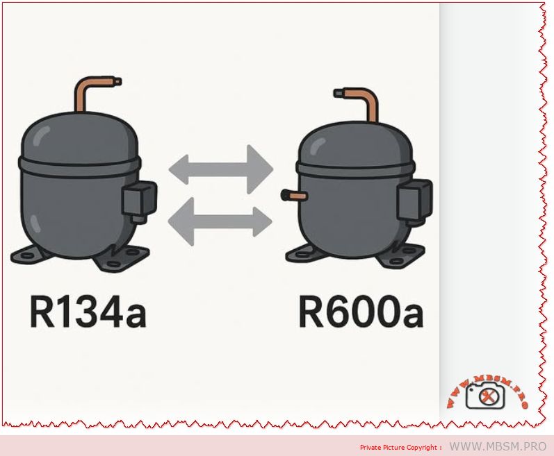 R134a vs. R600a Compressor Conversion mbsmpro