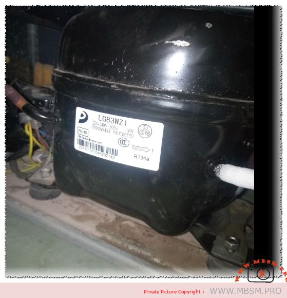Donper LG83WZ1 Refrigeration Compressor Technical Specifications and R134a Replacement Guide for Unionaire refrigerator mbsmpro