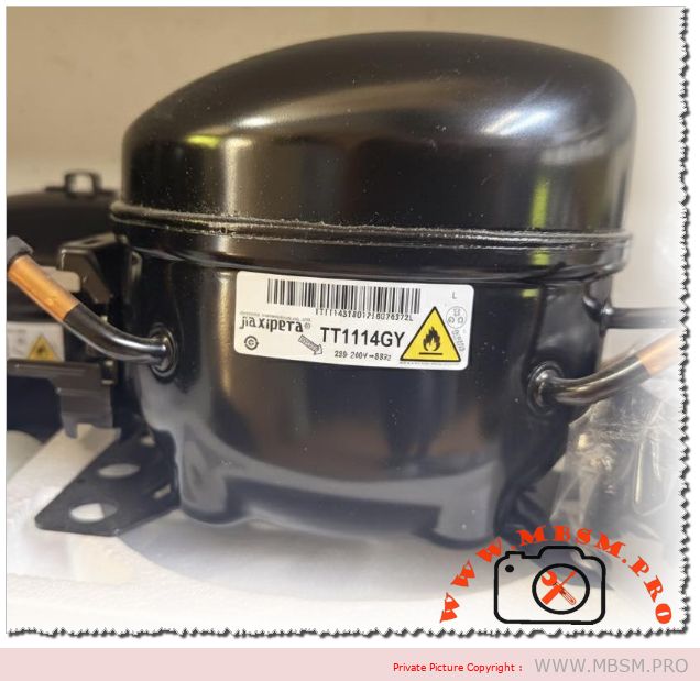  Jiaxipera TT1114GY R600a compressor technical specifications and high-efficiency replacement guide for professional HVAC technicians mbsmpro